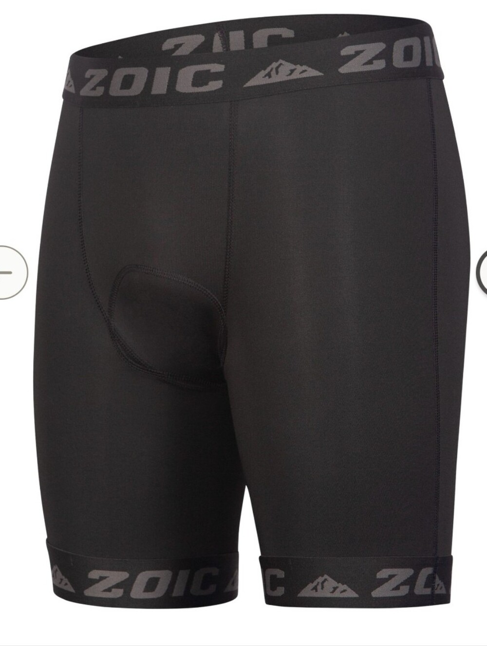 Zoic Black Padded Cycling Liner Shorts